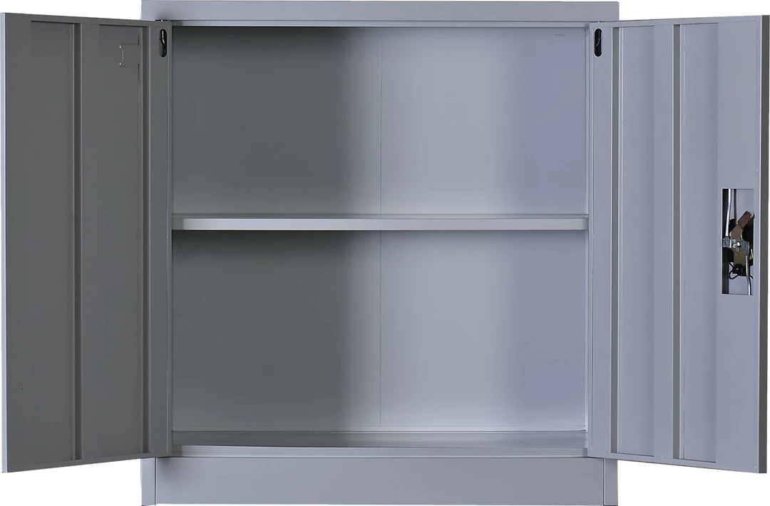 Salvatore Angelotti Furniture Two-Door Shelf Office Gym Filing Cabinet Safe Storage Locker