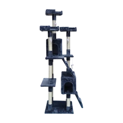 Randy & Travis Machinery 180cm Cat Tree Scratching Post Scratcher Tower Condo House Furniture Wood