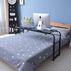 Randy & Travis Machinery Overbed Table Work Laptop Desk With Wheels Furniture