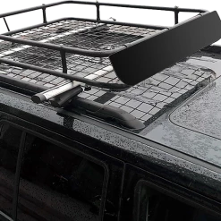 Bariloche Outdoor & Leisure Universal Roof Rack Basket - Car Luggage Carrier Steel Cage Vehicle Cargo