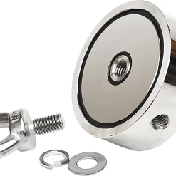 FactoryFast.com.au 340Kg Salvage Strong Recovery Magnet Neodymium Hook Treasure Hunting Fishing