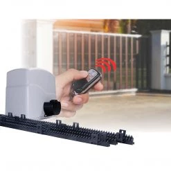 Randy & Travis Machinery 700KG Auto Slide Sliding Gate Opener Automatic W 4m Rail DIY & Renovation