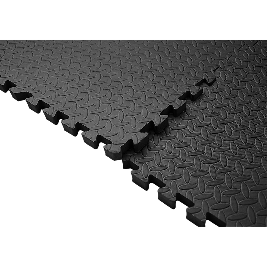 Randy & Travis Machinery 12 Tiles EVA Rubber Foam Gym Mat 60cm X 60cm 2.5cm Fitness Flooring Sports & Fitness