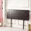 Palermo Double Brown PU Leather Bed Headboard Bedhead