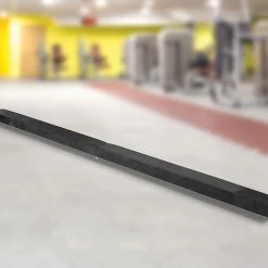 Randy & Travis Machinery 2.2m Gymnastics Folding Balance Beam Black Synthetic Suede Sports & Fitness