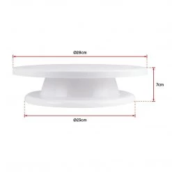 Randy & Travis Machinery Home & Lifestyle 164Pcs Cake Decorating Kit Turntable Rotating Baking Flower Icing Piping Nozzles