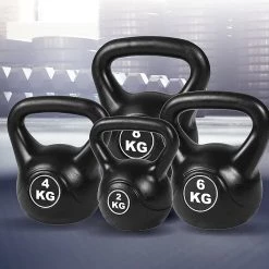 Randy & Travis Machinery 4pcs Exercise Kettle Bell Weight Set 20KG Sports & Fitness