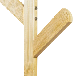 Randy & Travis Machinery Clothes Coat Rack Garment Stand Shelf Wooden Tree Hanger Bag Hat Hook Holder Home & Lifestyle