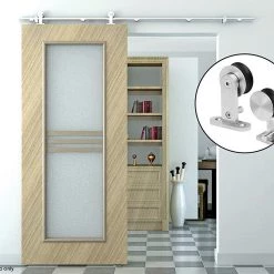 Randy & Travis Machinery Sliding Barn Door Hardware Stainless Steel