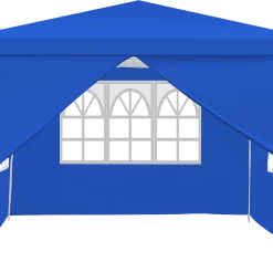 Bariloche 3x3m Gazebo Outdoor Marquee Tent Canopy Blue