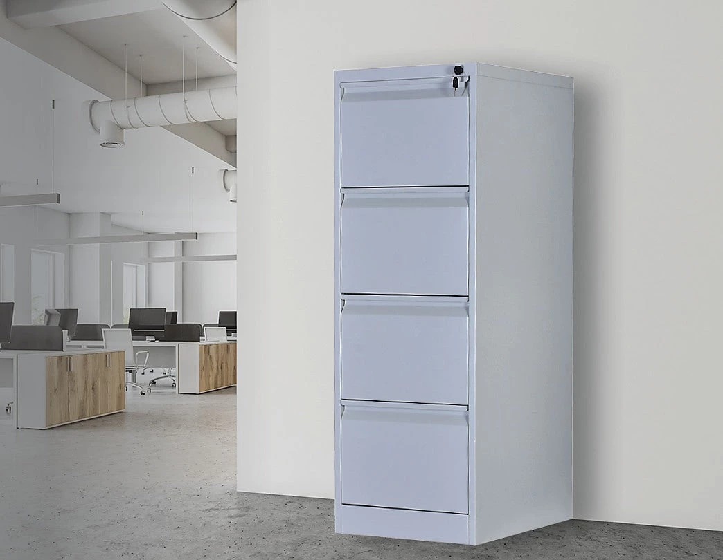 Salvatore Angelotti 4-Drawer Shelf Office Gym Filing Storage Locker Cabinet