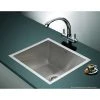 Brienz 510x450mm Stainless Steel Single Bowl Sink With Round Waste DIY & Renovation