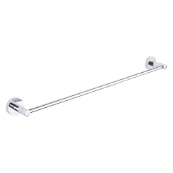 Della Francesca Classic Chrome Towel Bar Rail Bathroom