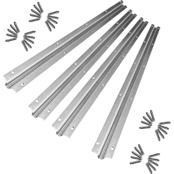 Randy & Travis Machinery DIY & Renovation Sliding Gate Hardware Accessories Kit - 4m Track