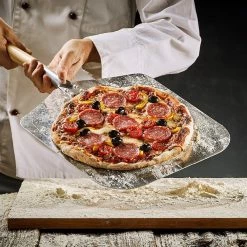 Randy & Travis Machinery Home & Lifestyle Profesional Pizza Oven Peel Paddle 90cm Wood Handle