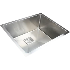Brienz 550x455mm Handmade 1.5mm Stainless Steel Sink With Square Waste