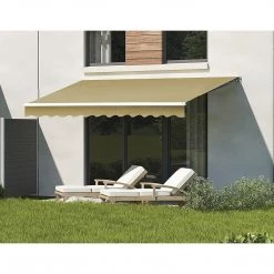 Bariloche DIY & Renovation 4.0 X 2.5m Automatic Outdoor Motorised Folding Arm Awning