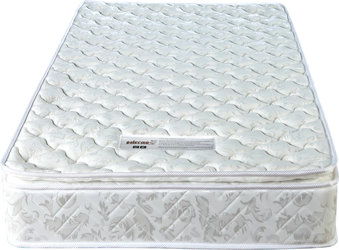 Furniture Palermo Single Luxury Latex Pillow Top Topper Spring Mattress