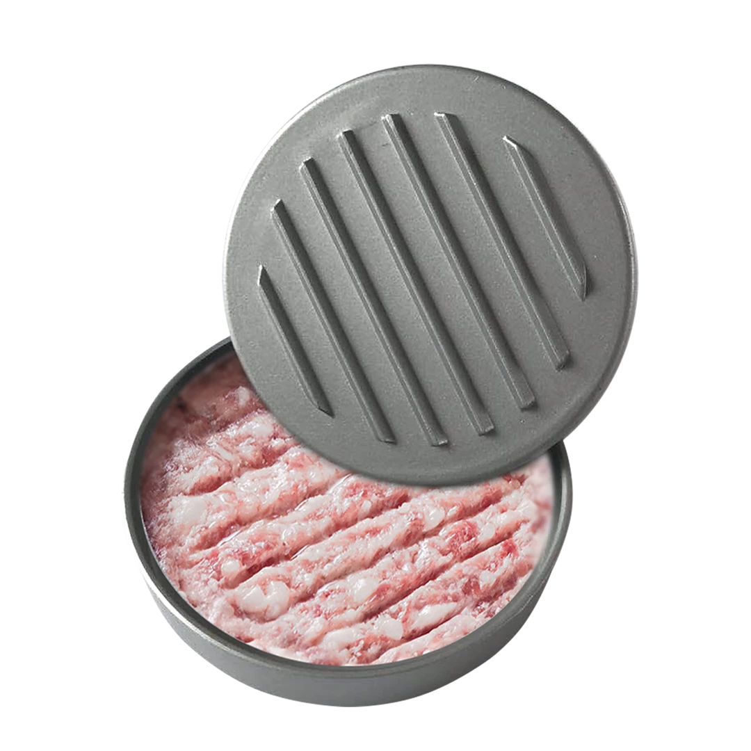 FactoryFast.com.au Home & Lifestyle Large Round Hamburger Patty Maker Grill Press Burger Metal Mold Cooking Tools