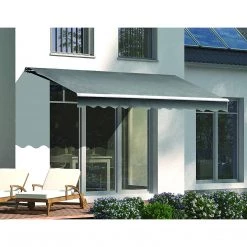 Bariloche DIY & Renovation 4.0 X 2.5m Outdoor Folding Arm Retractable Sunshade Awning