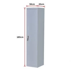 Salvatore Angelotti Furniture One-Door Office Gym Shed Storage Locker