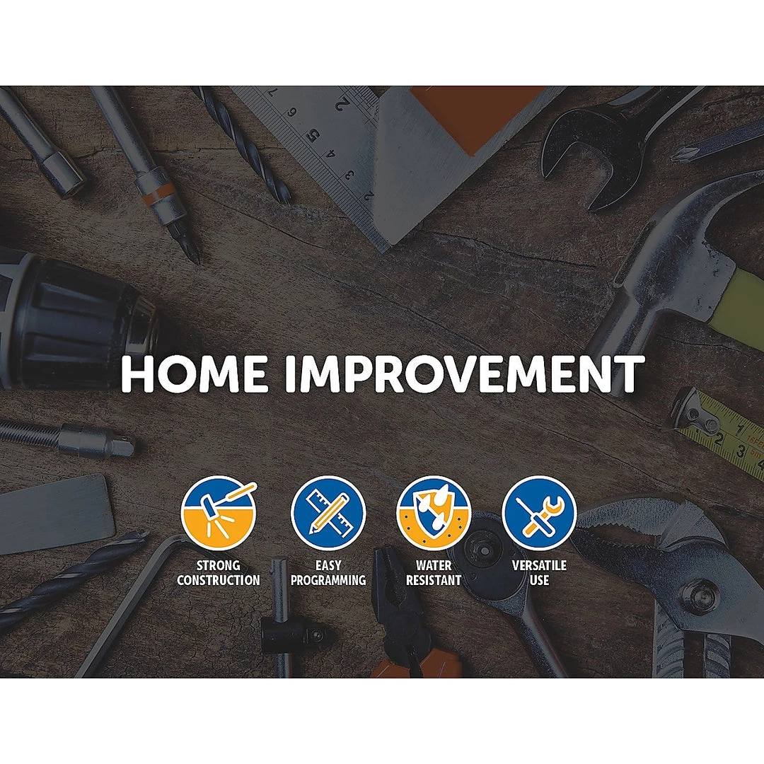 Randy & Travis Machinery DIY & Renovation 1000KG 10W Solar Double Swing Auto Motor Remote Gate Opener