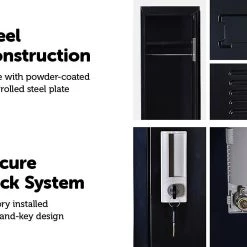 Salvatore Angelotti One-Door Office Gym Shed Storage Locker Furniture