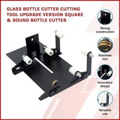 Randy & Travis Machinery Games & Hobbies Glass Bottle Cutter Cutting Tool Upgrade Version Square & Round Bottle Cutter