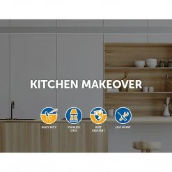 Randy & Travis Machinery Solid Stainless Steel Polished Chrome Kitchen Cabinet Drawer Pull Door Handles 10-Pack DIY & Renovation