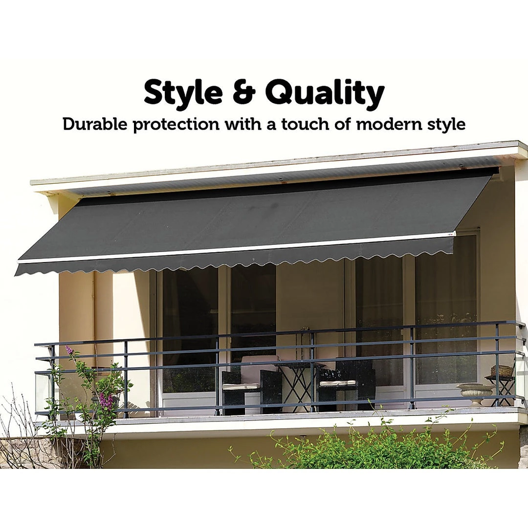 Bariloche 4.0 X 3.0m Outdoor Folding Arm Retractable Sunshade Awning