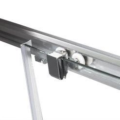 Della Francesca DIY & Renovation 1000 X 900mm Sliding Door Nano Safety Glass Shower Screen In CHROME