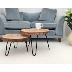 Randy & Travis Machinery Furniture Set Of 4 Industrial 12mm Steel Retro Hairpin Table Legs - 45cm Leg