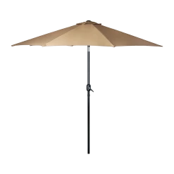 Randy & Travis Machinery 9FT Patio Umbrella Outdoor Garden Table Umbrella With 8 Sturdy Ribs Outdoor & Leisure