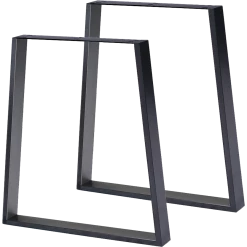 Randy & Travis Machinery Furniture Trapezium-Shaped Table Bench Desk Legs Retro Industrial Design Fully Welded