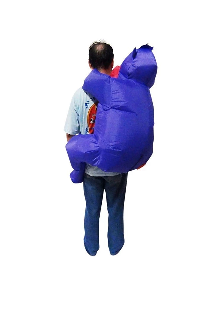 Salvatore Angelotti Gorilla Fancy Dress Inflatable Suit -Fan Operated Costume