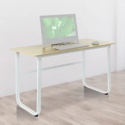 Randy & Travis Machinery Wood & Steel Solid Computer Desk Home Office Furniture
