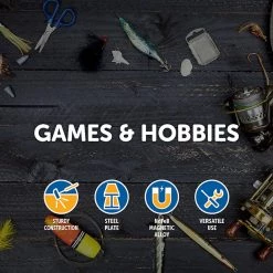 FactoryFast.com.au Games & Hobbies 700Kg Salvage Strong Recovery Magnet Neodymium Hook Treasure Hunting Fishing