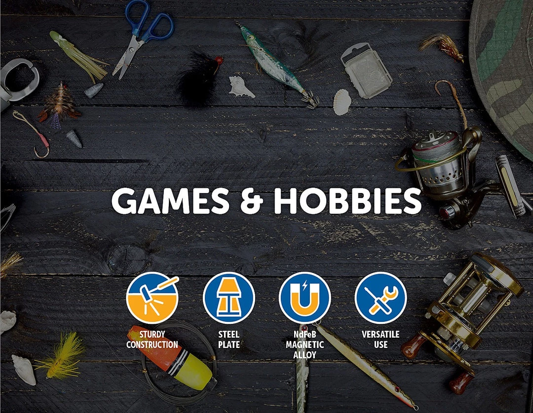 FactoryFast.com.au 340Kg Salvage Strong Recovery Magnet Neodymium Hook Treasure Hunting Fishing