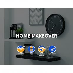 Randy & Travis Machinery Heavy Duty Shelf Bracket, 15cm X 25cm 4-Pack Furniture