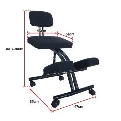 Salvatore Angelotti Furniture Ergonomic Office Kneeling Chair