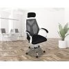 Randy & Travis Machinery Office Chair Gaming Computer Chairs Mesh Back Foam Seat - White Furniture