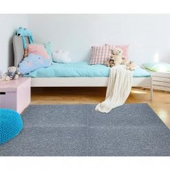 Randy & Travis Machinery 5m2 Box Of Premium Carpet Tiles Commercial Domestic Office Heavy Use Flooring In Grey