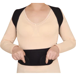 Randy & Travis Machinery Lower Back Brace Unisex Posture Corrector Lumbar Support - Large Sports & Fitness