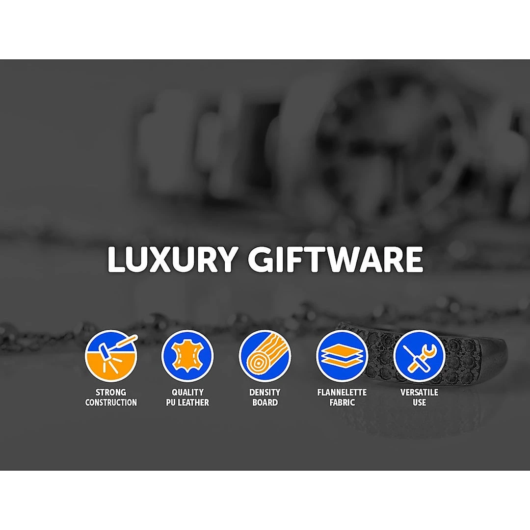 Randy & Travis Machinery Games & Hobbies Automatic Watch Winder Display Box Case Motor Rotation Storage PU Leather