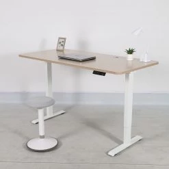 Palermo Standing Desk Sit Stand Height Adjustable Motorised 160cm Table Dual Motor
