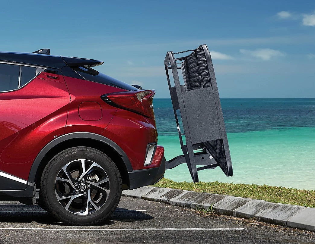 Randy & Travis Machinery Car Luggage Basket Trailer Hitch Cargo Carrier