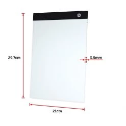 Randy & Travis Machinery Games & Hobbies A4 LED Light Box Tracing Board Art Design Stencil Tattoo Copy Drawing Pad