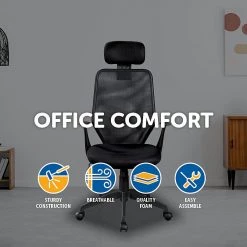 Palermo Ergonomic Mesh Office Chair