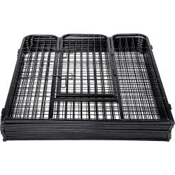 Randy & Travis Machinery Home & Lifestyle 8 Panel Heavy Duty Pet Dog Playpen Puppy Exercise Fence Enclosure Cage