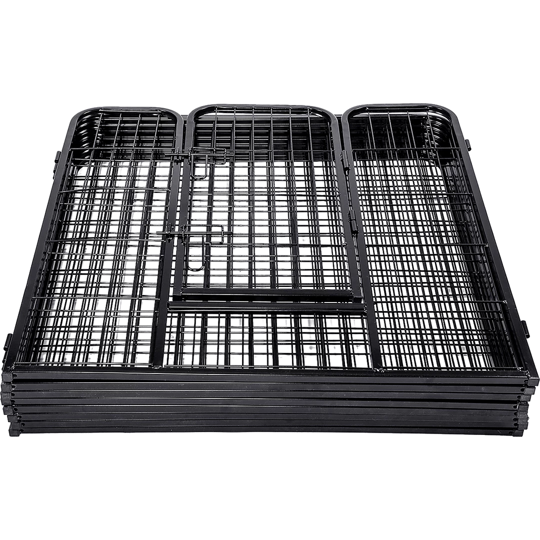 Randy & Travis Machinery Home & Lifestyle 8 Panel Heavy Duty Pet Dog Playpen Puppy Exercise Fence Enclosure Cage